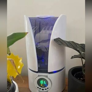 Comfort Zone Ultrasonic Room Humidifier w/Remote & Timer